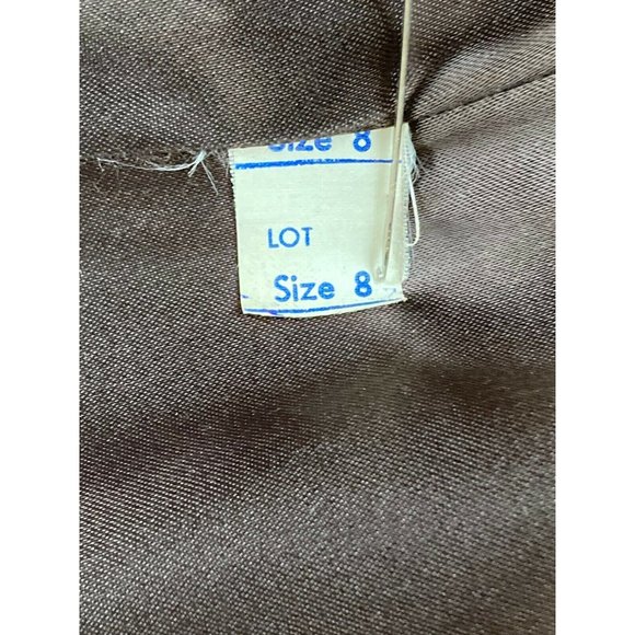 Vintage Brown Faux Fur Women's Jacket By INTRIGUE - Picture 7 of 8